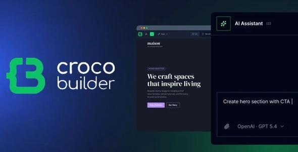 CrocoBuilder – Developer-First Frontend WP Builder