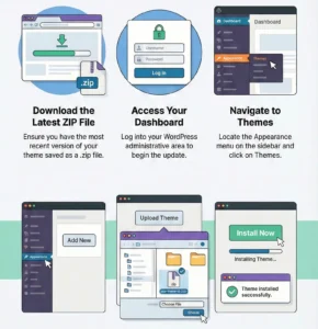 Manually Update WordPress Theme Guide