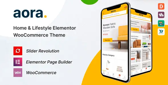Aora 1.3.21 – Home & Lifestyle Elementor WooCommerce Theme aora-download