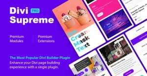 Divi Supreme pro plugin