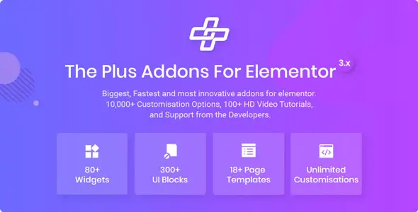 The Plus - Addon for Elementor Page Builder WordPress Plugin